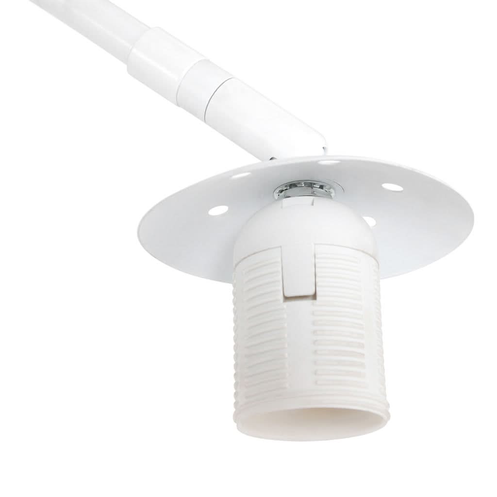 Lampe de sol Sparkled Light 7268W+K1066KS Blanc-Velours Or | Designix - - https://designix.fr