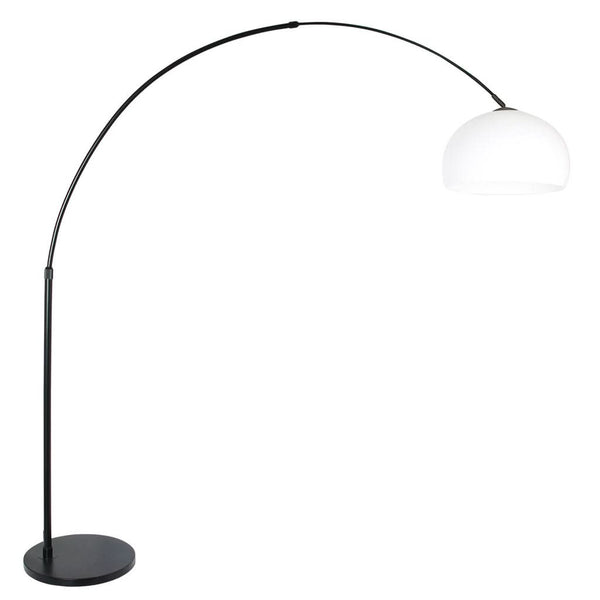 Lampe Sol Arquée Noir Et Blanc
