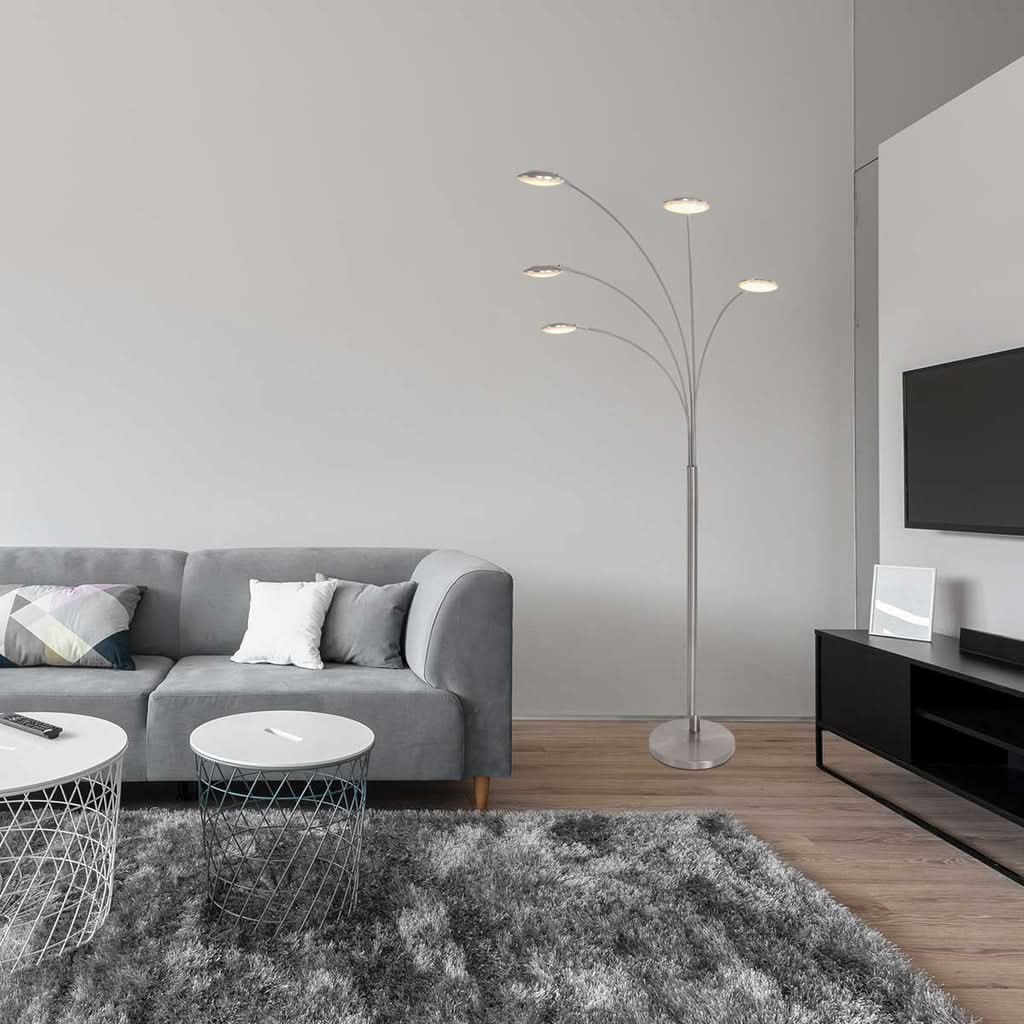 Lampe de sol Synna 1327ST en acier | Designix - - https://designix.fr