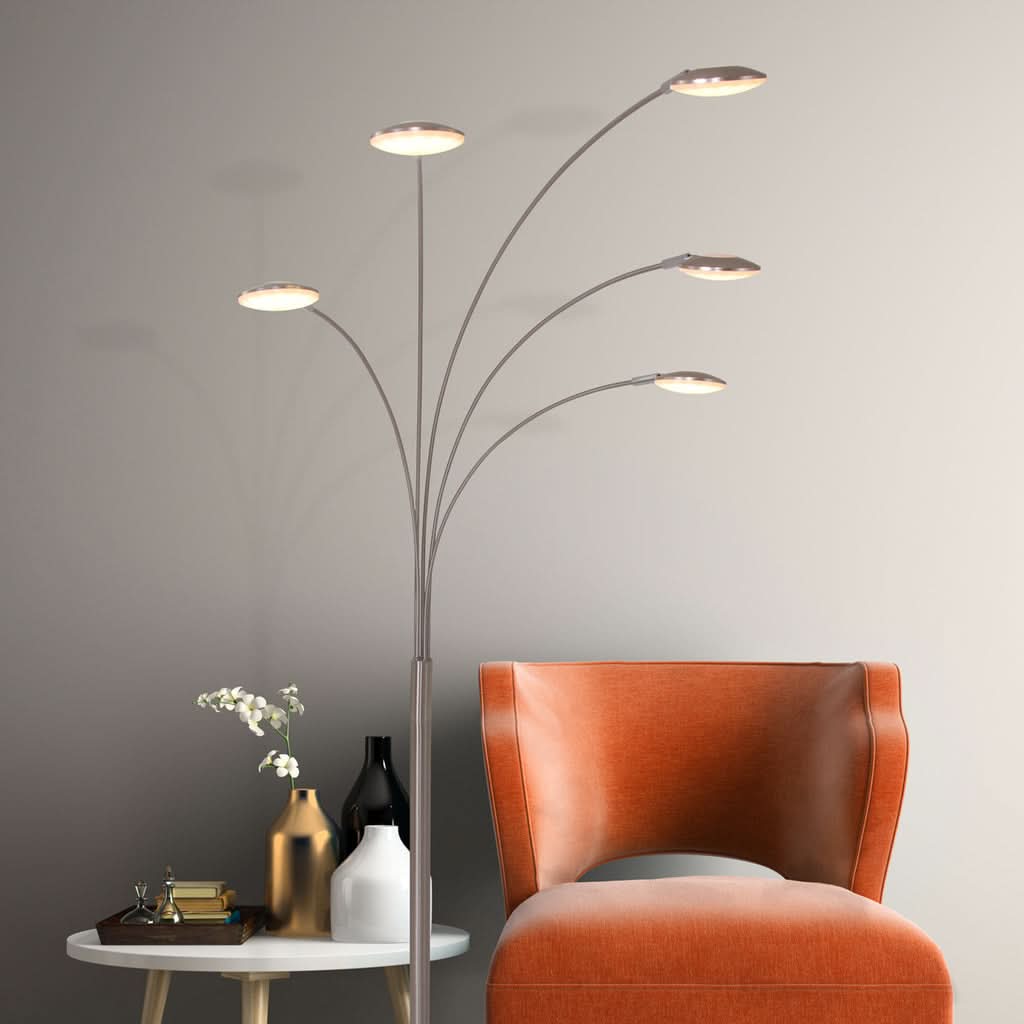 Lampe de sol Synna 1327ST en acier | Designix - - https://designix.fr