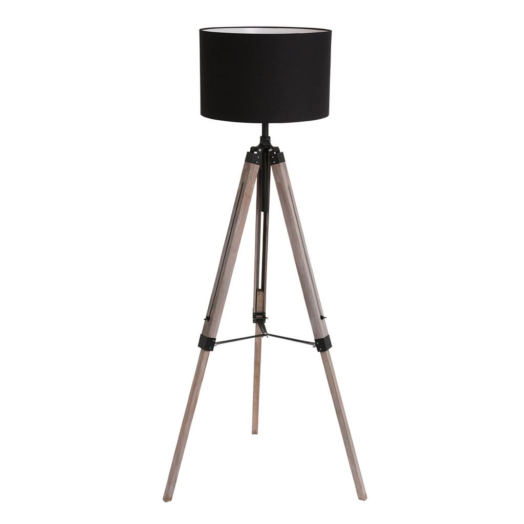 Lampe de sol Triek 3348ZW+K7976SS Noir-Noir | Designix - - https://designix.fr