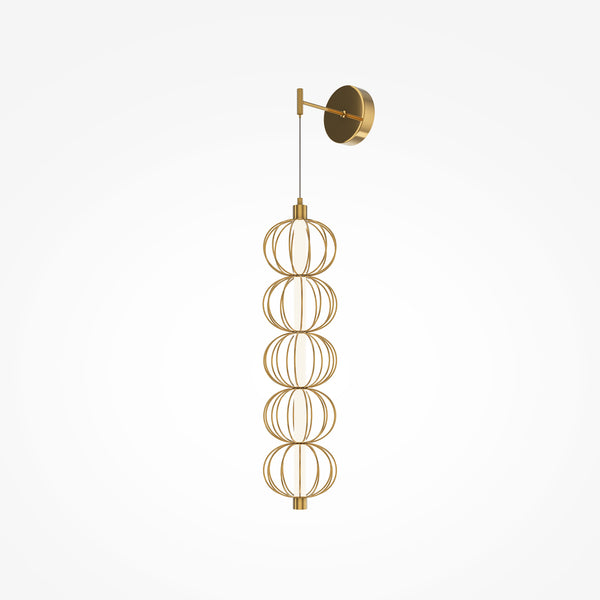 Golden Cage Applique Murale doré