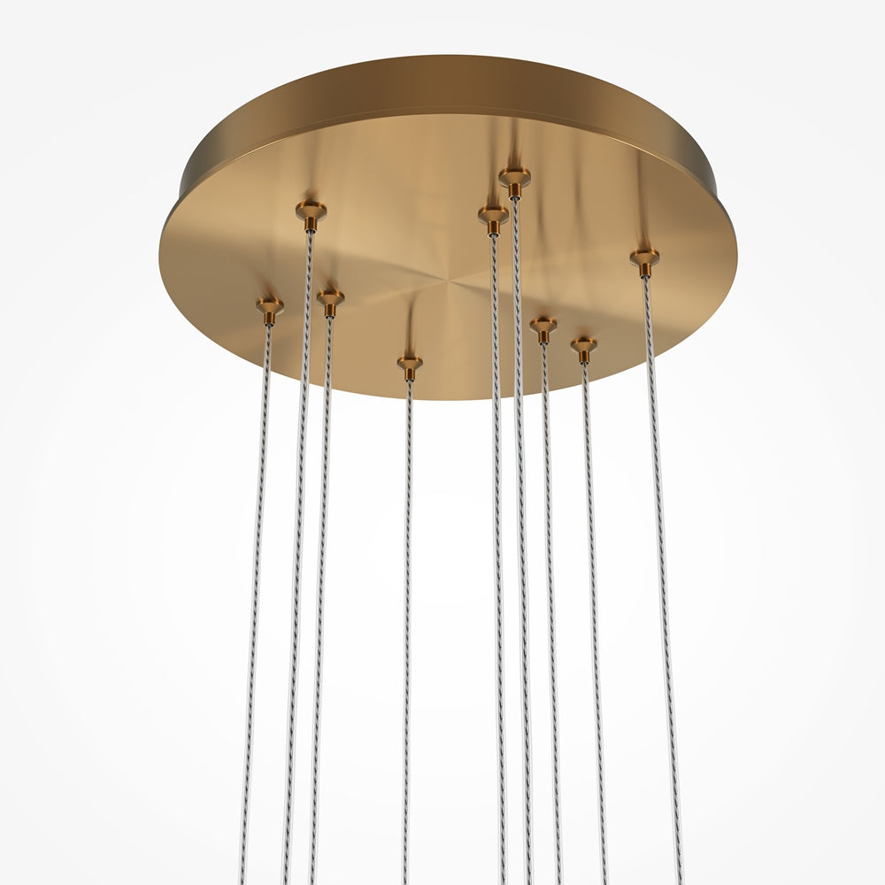 Light stick Suspension luminaire doré