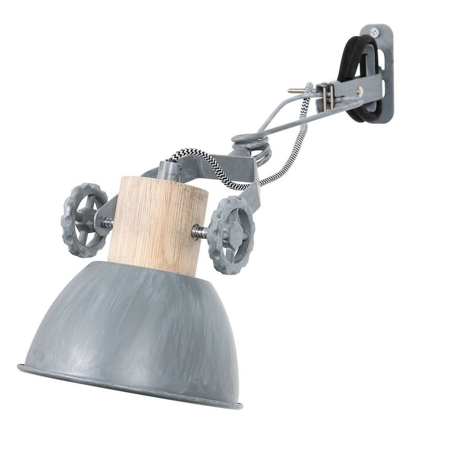 Applique murale Gearwood 2752GR Gris | Designix - - https://designix.fr