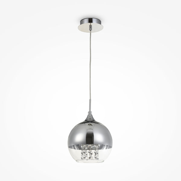 Fermi Suspension luminaire argenté