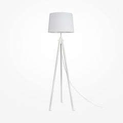 Calvin Lampadaire blanc