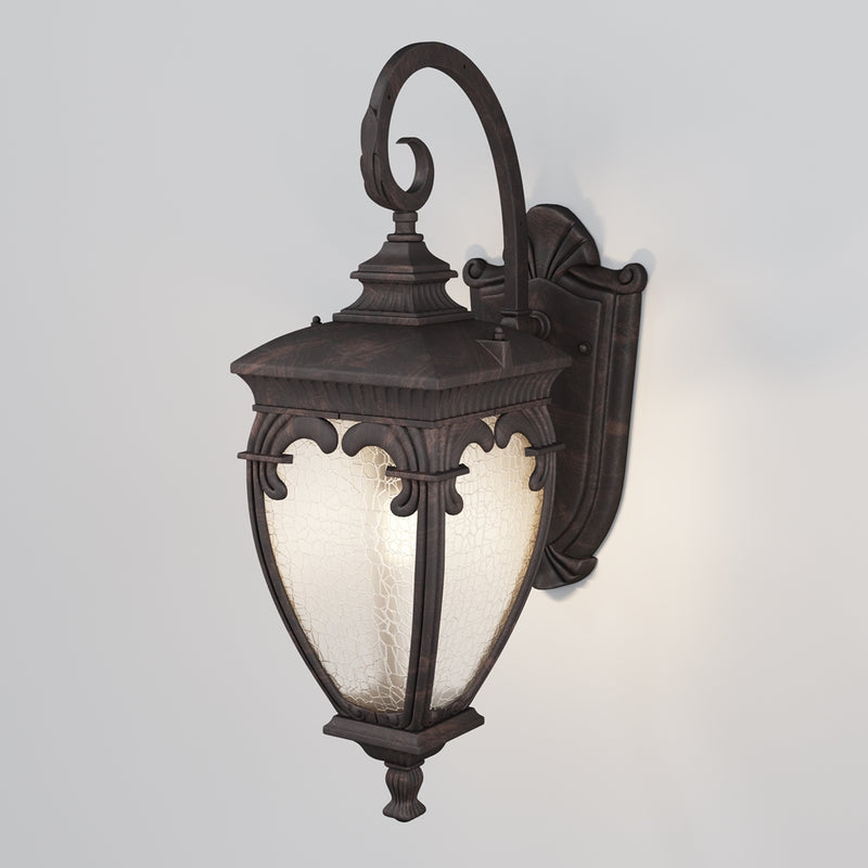 Fleur Applique Murale bronze
