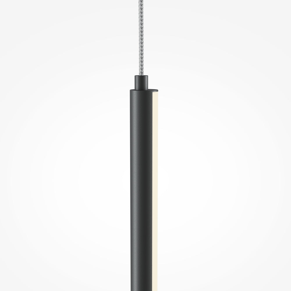 Halo Suspension luminaire noir