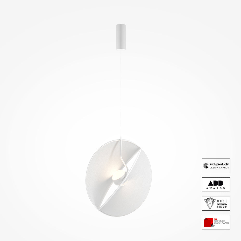Reflex Suspension luminaire blanc