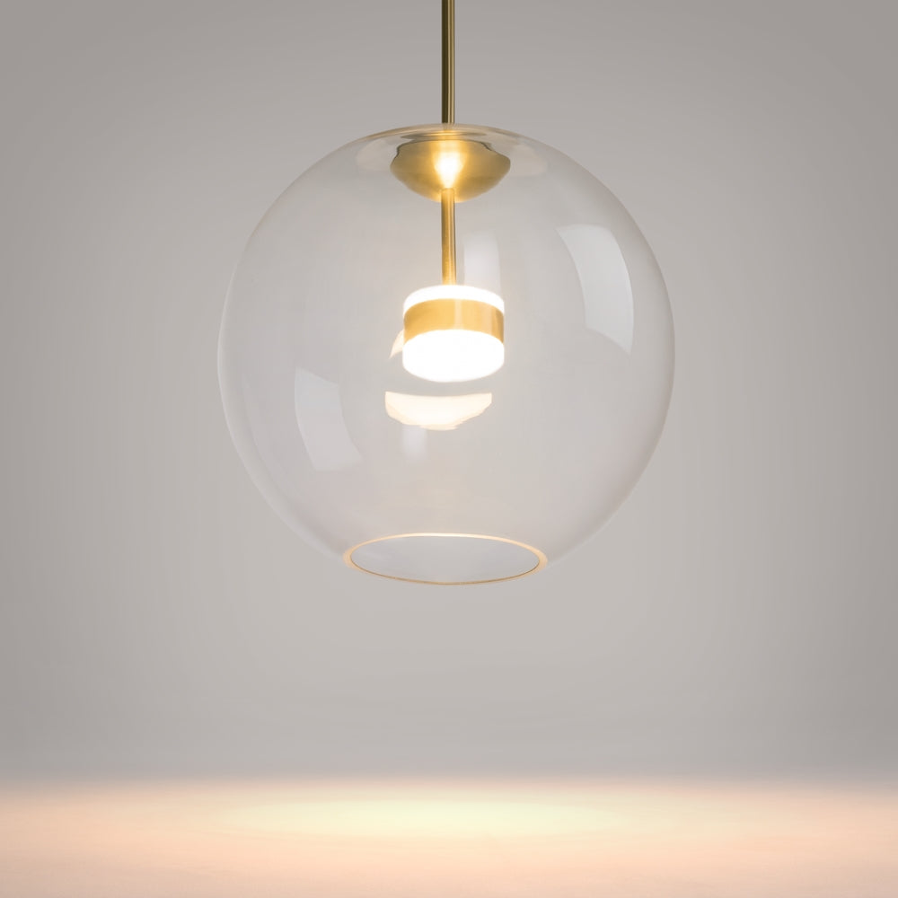 Cometa Suspension luminaire doré