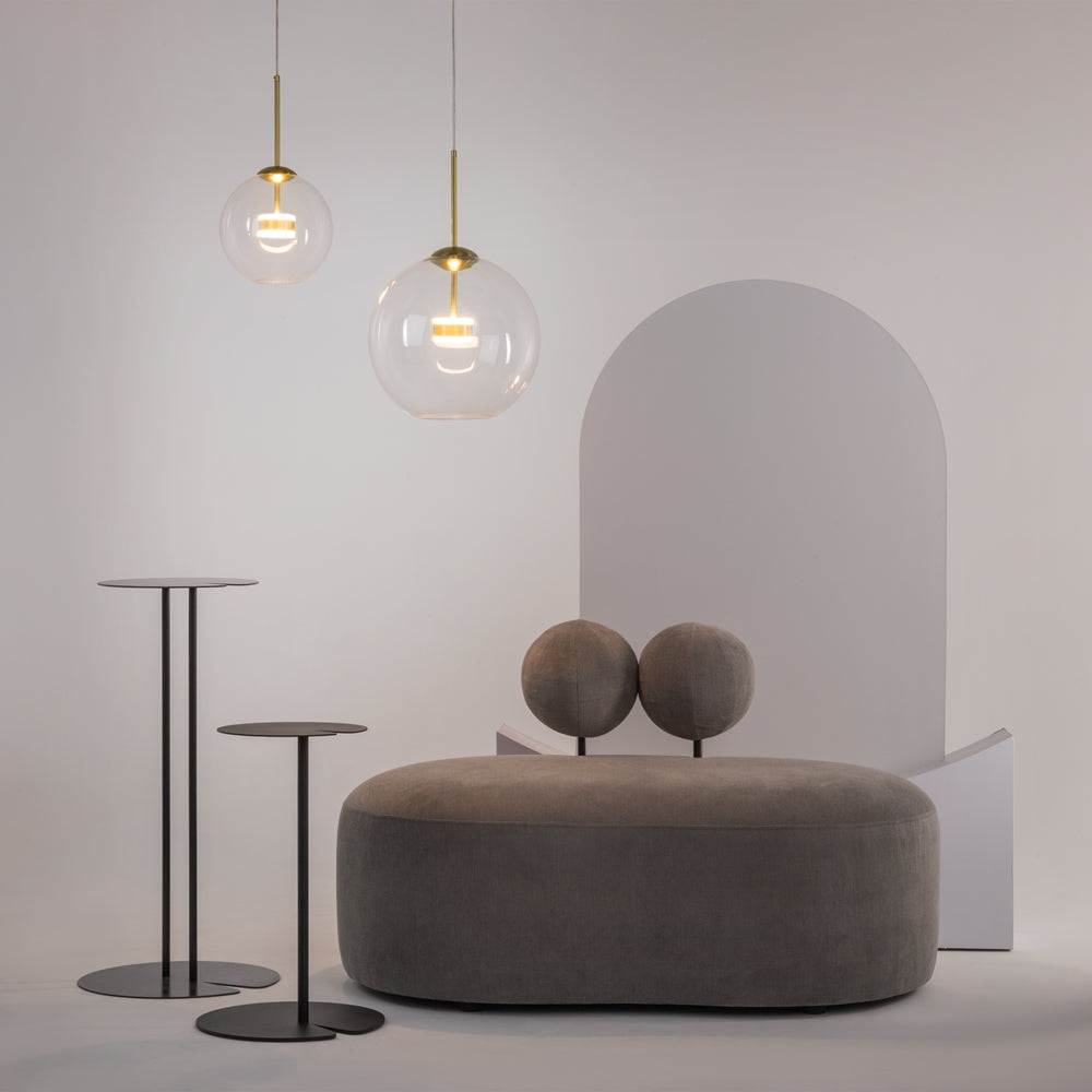 Cometa Suspension luminaire doré