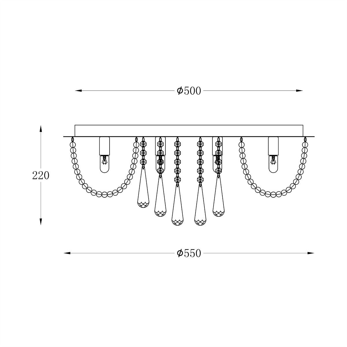 Luminaire plafonnier | Sensi