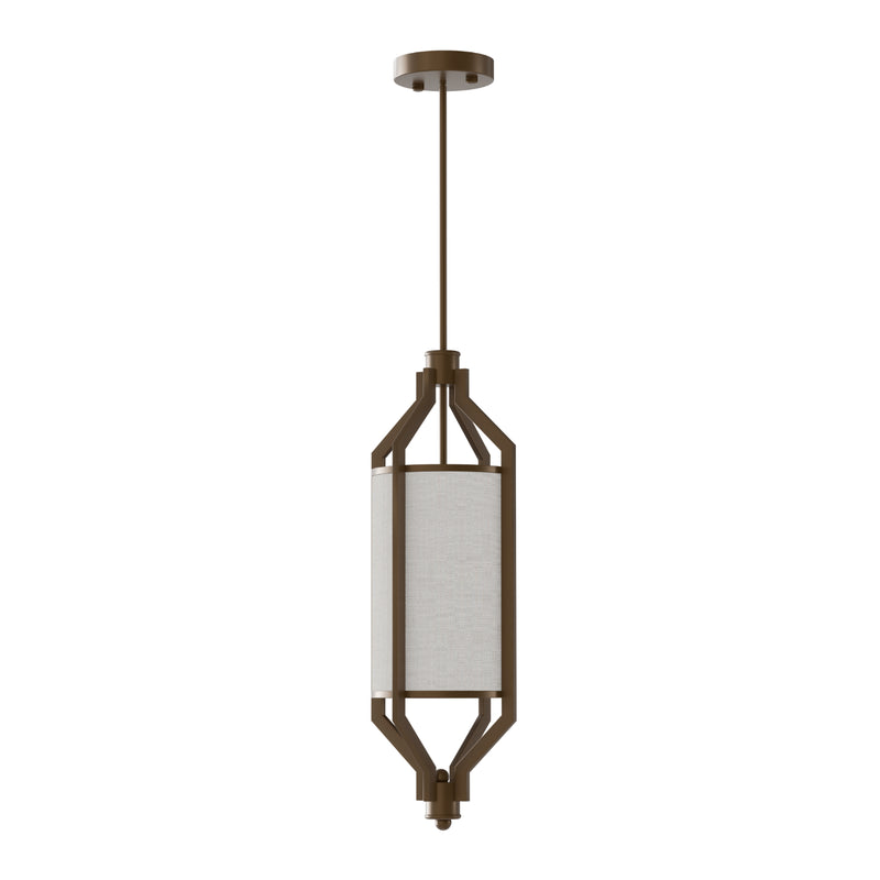 Suspension Zundo 20, abat-jour tissu