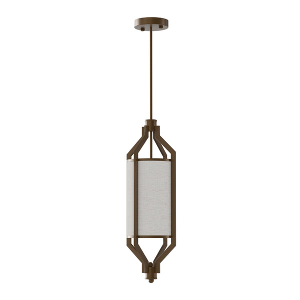 Suspension Zundo 20, abat-jour tissu