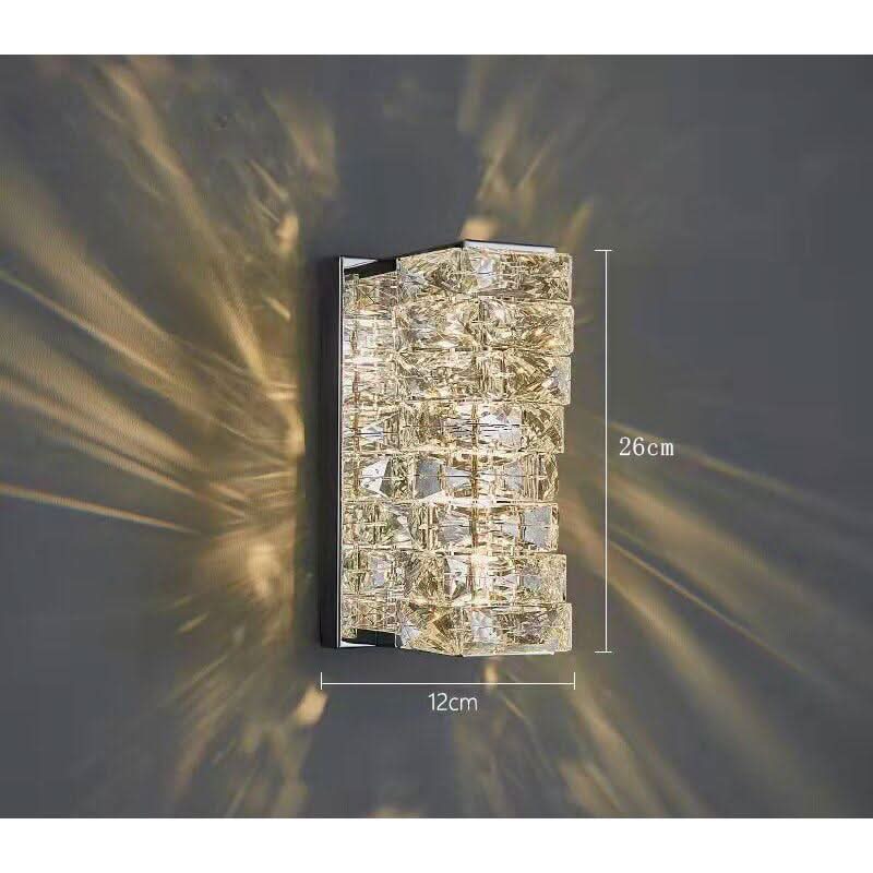 Applique Murale Cristal Éclatant | Jet - Designix Applique Murale Chrome | S Sans ampoule