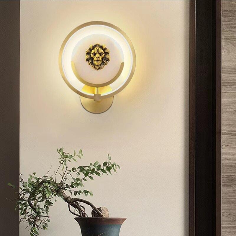 Applique Murale Ronde | Axis - Designix Applique Murale Elephant Blanc chaud (2700 - 3500K)
