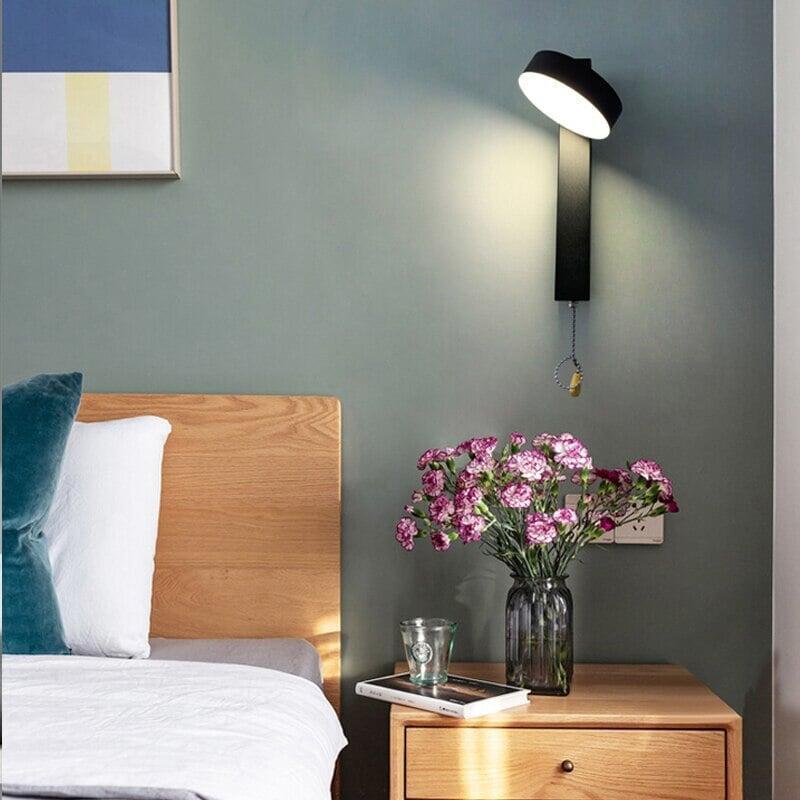 Appliques LED Dorées Luxueuses | Hedra - Designix Applique Murale Noir Blanc Chaud (2700 - 3500K)