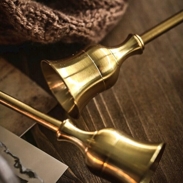 Bougeoir 3 Pièces | Lumière d'Or - Designix Bougeoirs Bronze
