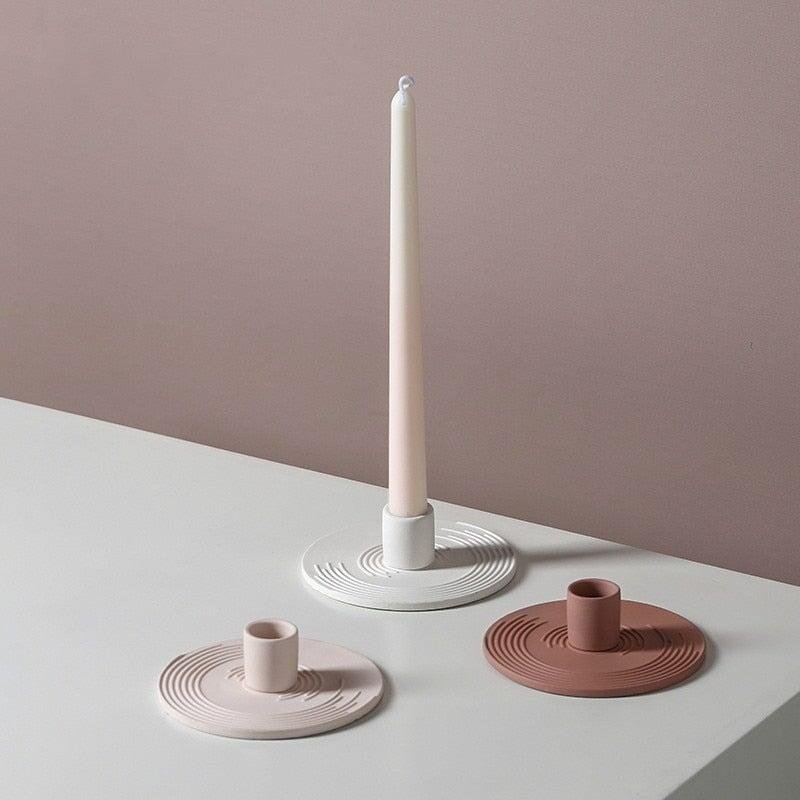 Bougeoir | Étincelle d'Ambiance - Designix Bougeoirs Blanc