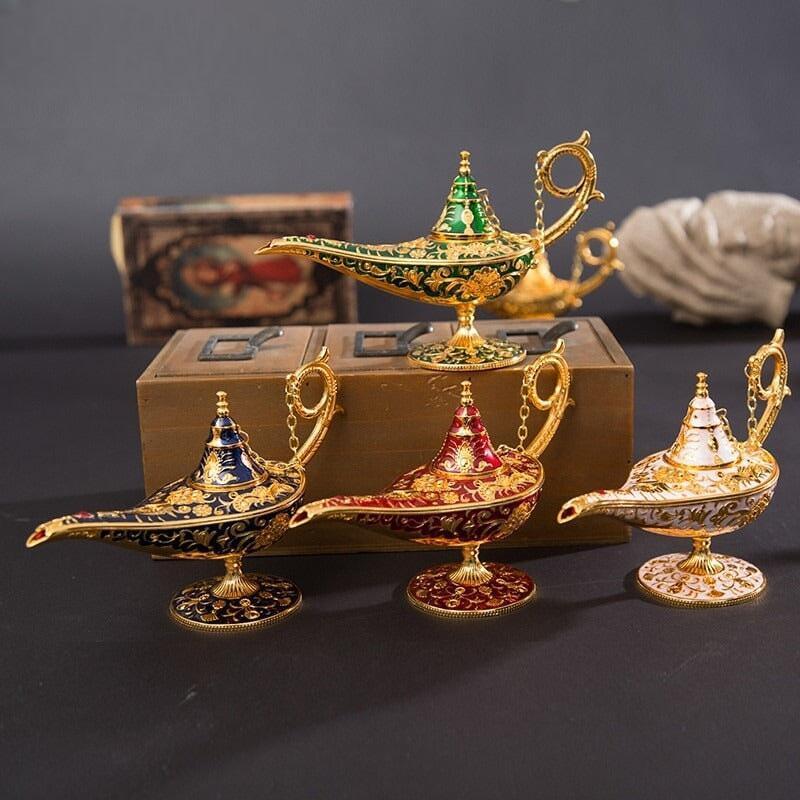 Brûleur d'Encens Lampe | Pure Aura - Designix Porte encens Blanc 20cm