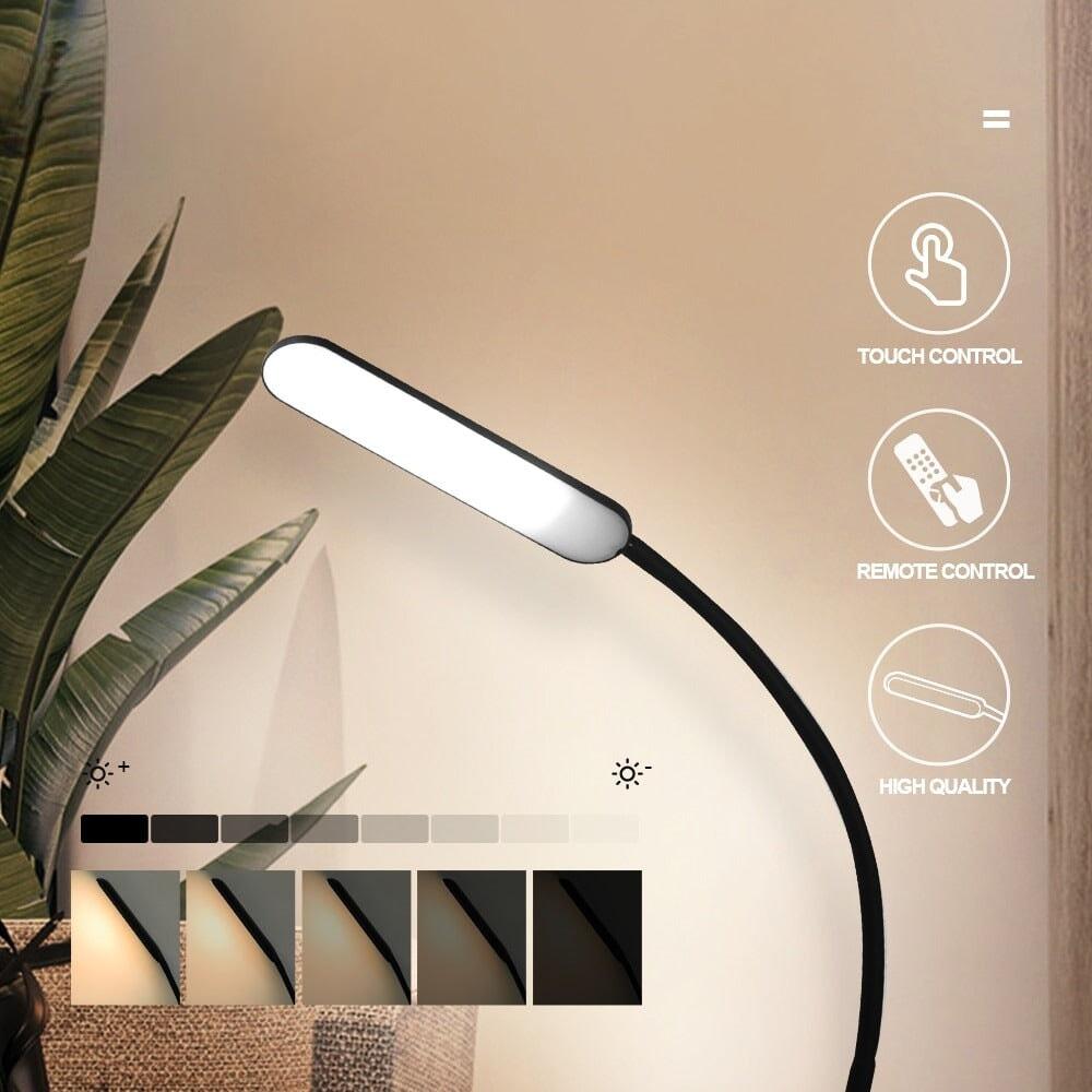 Lampadaire Lumiere Réglable | Élan Lumineux - Designix Lampadaire Blanc