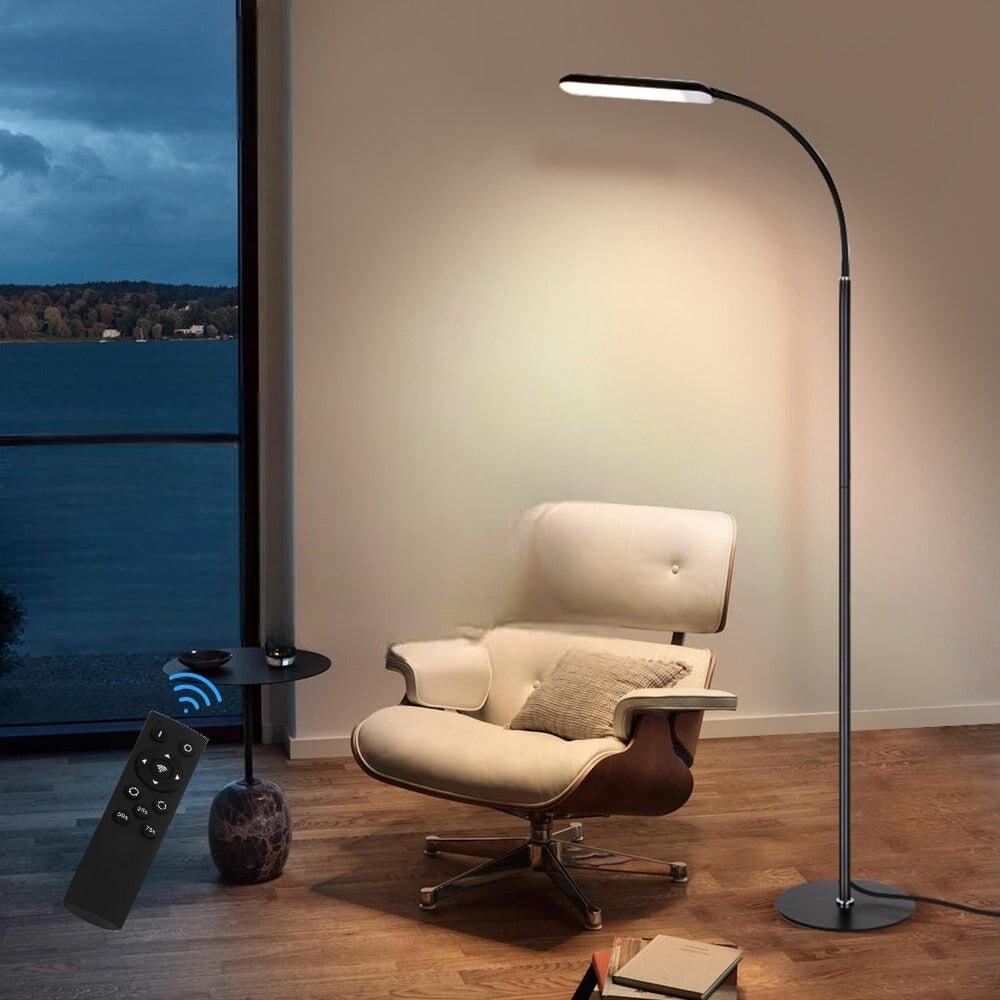 Lampadaire Lumiere Réglable | Élan Lumineux - Designix Lampadaire Blanc