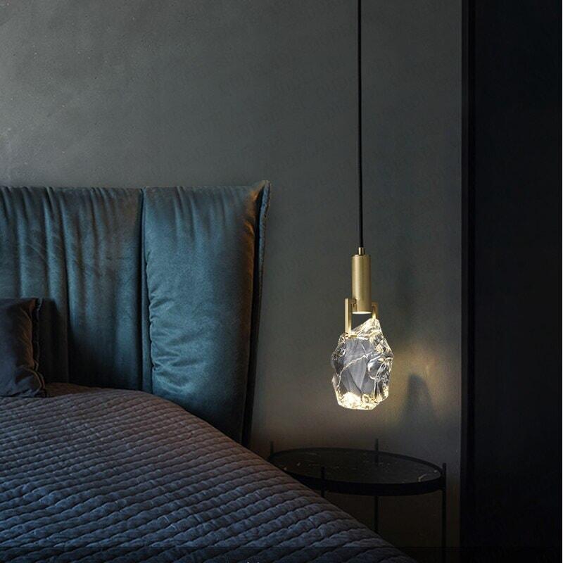 Lampe de Chevet Suspendue | Éclat Flottant - Designix Suspension luminaire