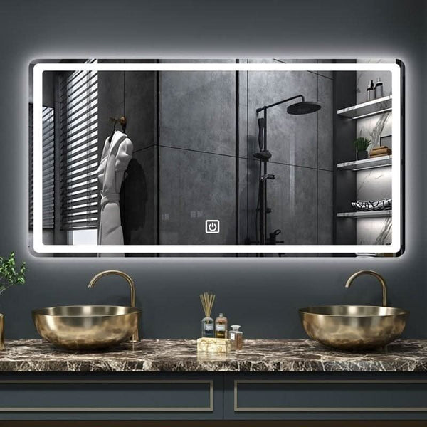 Miroir Salle de Bain LED Tactile | Miroir Sérénité