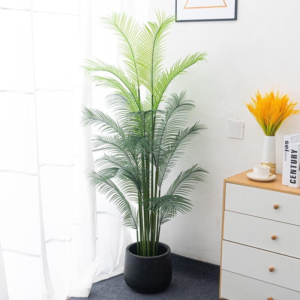 Palmier Artificielle 140 à 165cm - Designix Plante artificielle 140cm avec pot