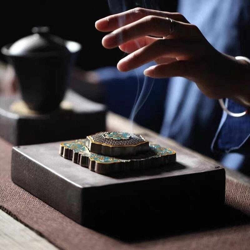 Porte Encens Chinois | Artisan Mystique - Designix Porte encens