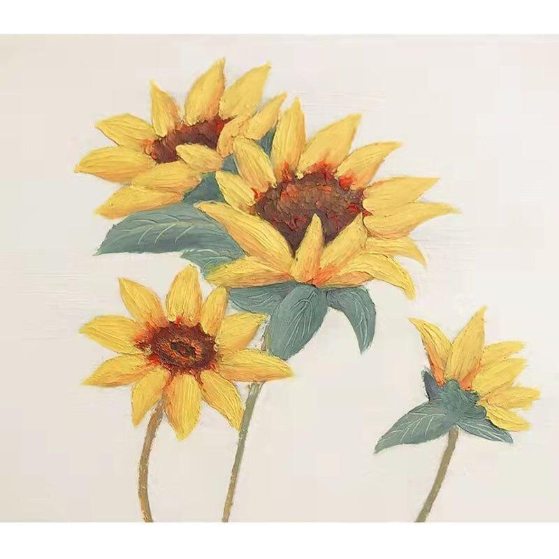Poster Fleurs de Tournesol | Inspirations Sauvages - Designix Posters 50x70cm et 70x70cm