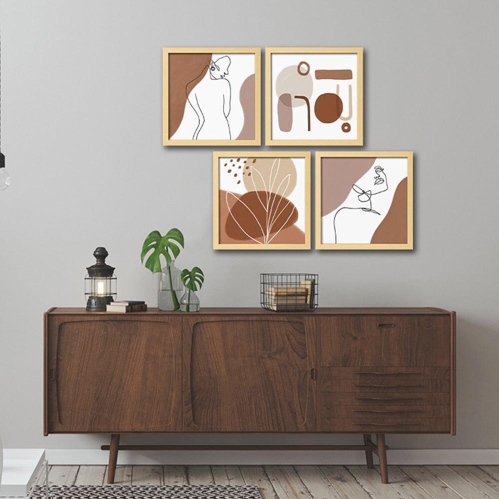Posters Muraux | Fusion Abstraite | Designix - Posters - https://designix.fr/