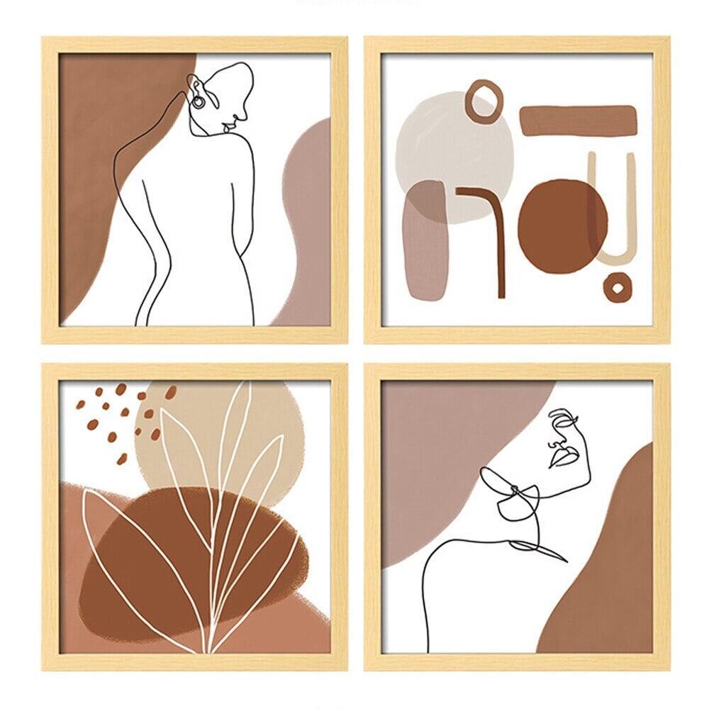 Posters Muraux | Fusion Abstraite - Designix Posters