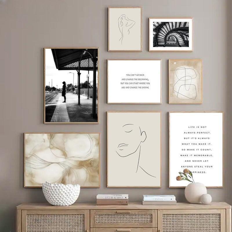 Posters Muraux | Harmonie Urbaine - Designix Posters 13x18cm 01