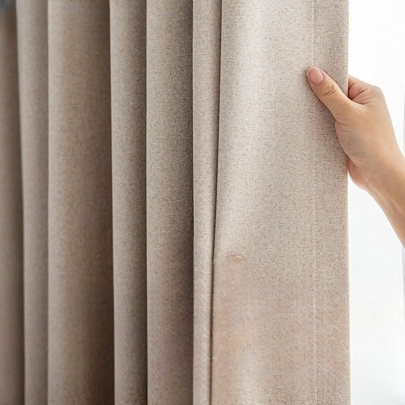 Rideau Occultant Beige - Designix Rideau 60x125cm
