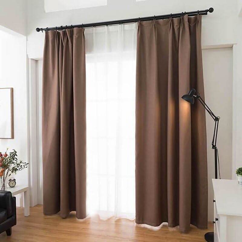 Rideau Occultant Café - Designix Rideau 60x125cm