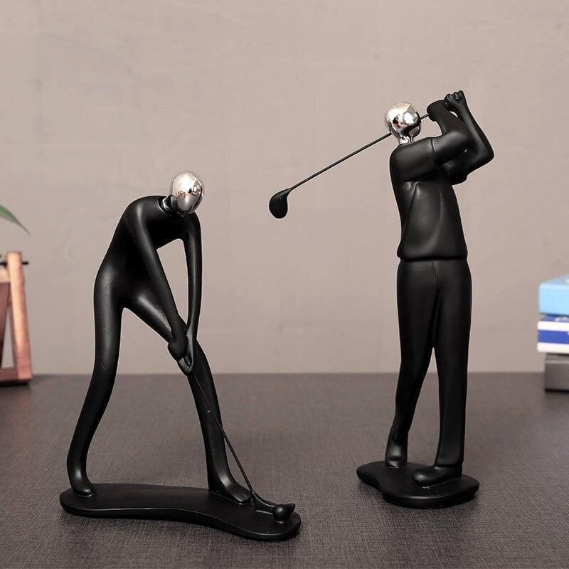 Statuette Athlète Résine Abstraite | Uni - Designix Statuette Velo