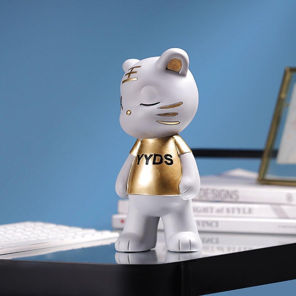 Statuette Chat | Majesté Intemporelle - Designix Statuette