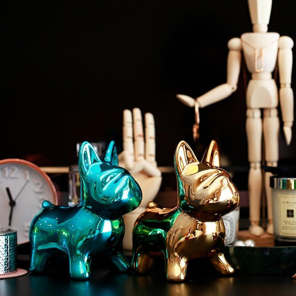 Statuette Chien | Douceur Immuable - Designix Statuette Argent