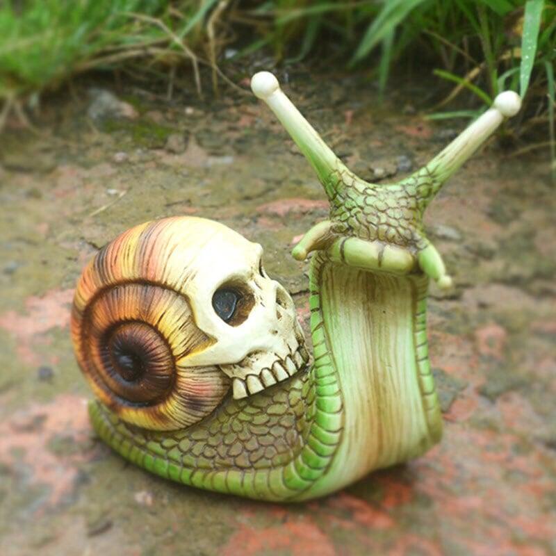 Statuette Escargot | Danse d'Émeraude - Designix Statuette Vert