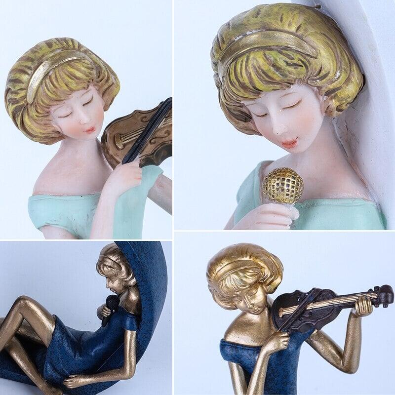 Statuette Femme | Harmonie Abstraite - Designix Statuette Rose
