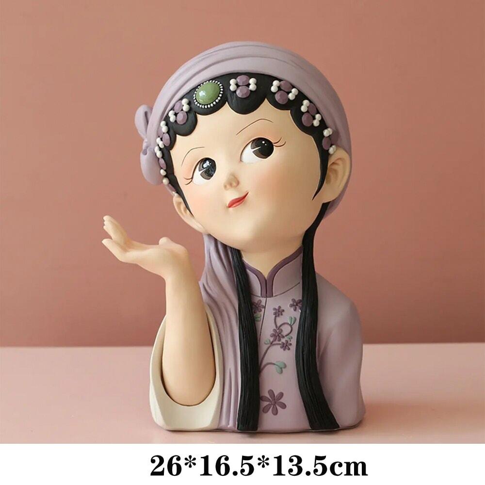 Statuette Femme | Silhouette d'Orchidée - Designix Statuette 2