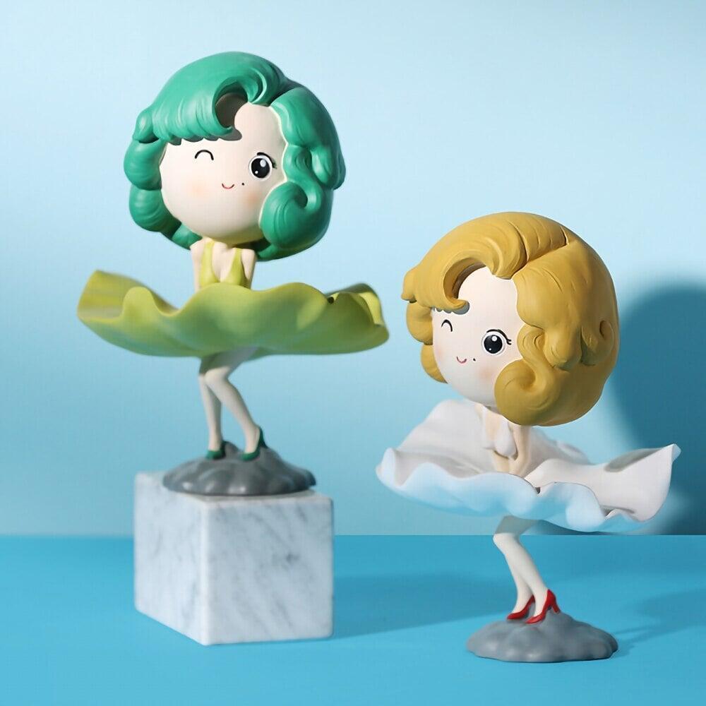 Statuette | Marilyn Monroe - Designix Statuette Rouge