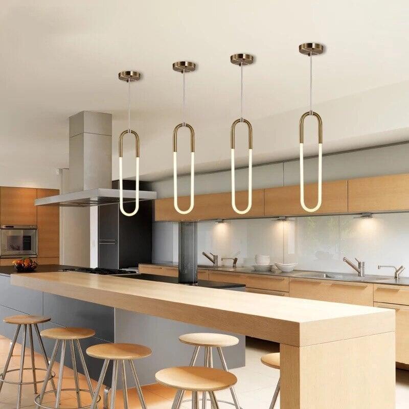 Suspension Chambre U - Light | Drap - Designix Suspension luminaire Simple