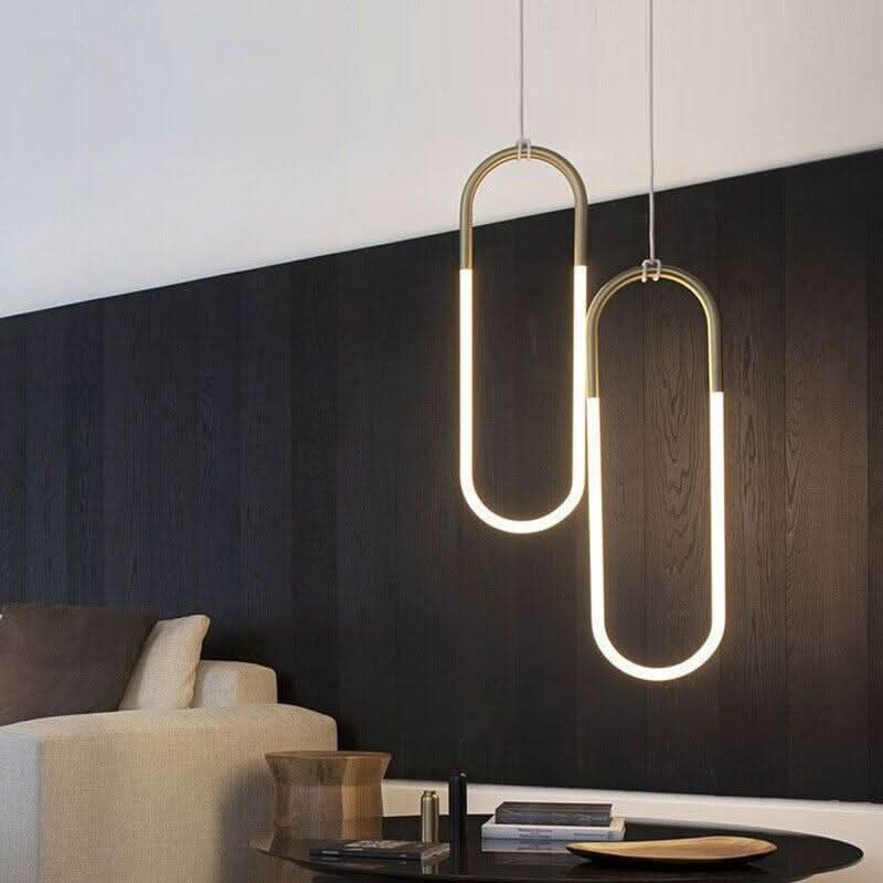 Suspension Chambre U - Light | Drap - Designix Suspension luminaire Simple
