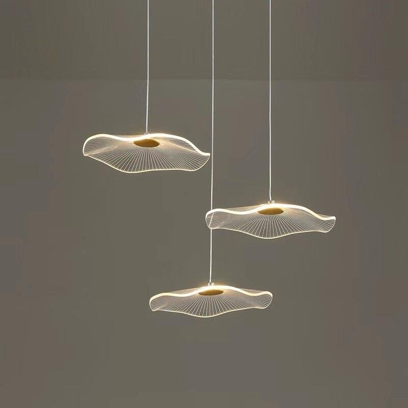 Suspension Luminaire | Lotus - Designix Suspension luminaire 1 tête Blanc Froid