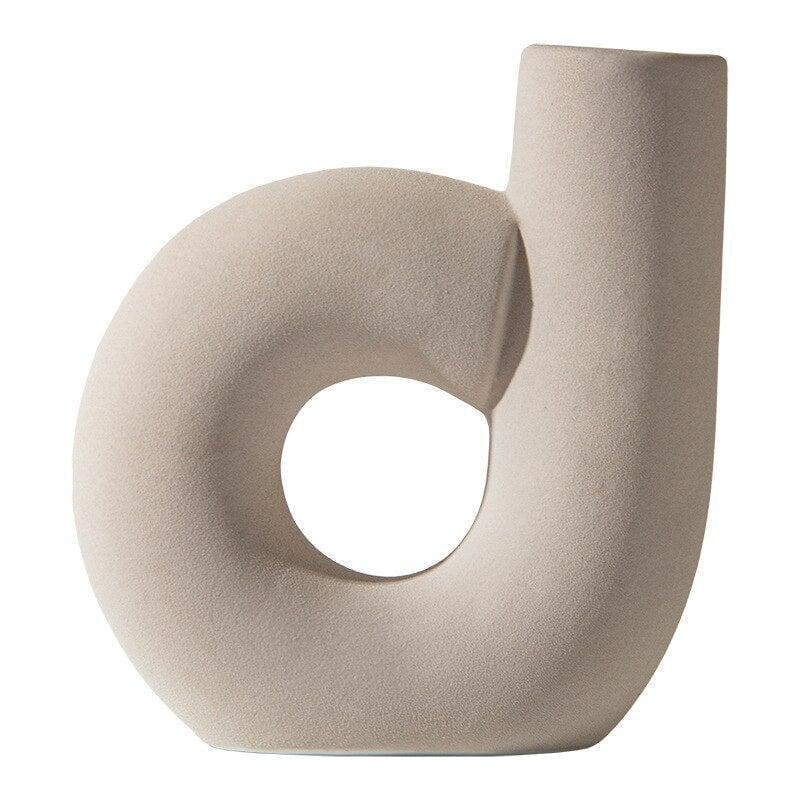 Vase Design | Pureté Florale - Designix Vase Kaki