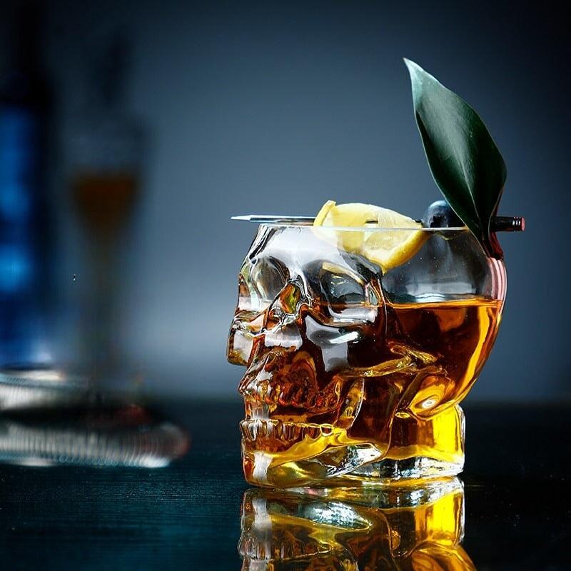 Verre Tête De Mort | Éclat Lunaire - Designix Verre 350 ml