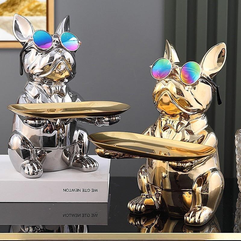 Vide Poche Design Bouledogue | Blinky - Designix Vide poche Multicolors