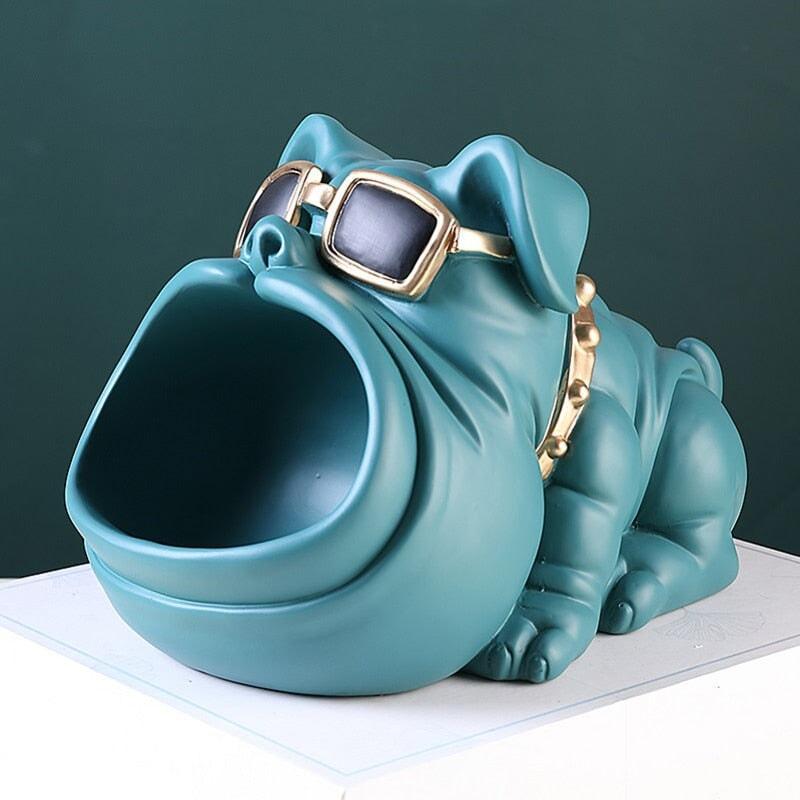 Vide Poche Design Bouledogue | Drift - Designix Vide poche Gris